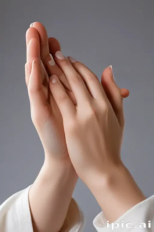 prayer hands transparent background
