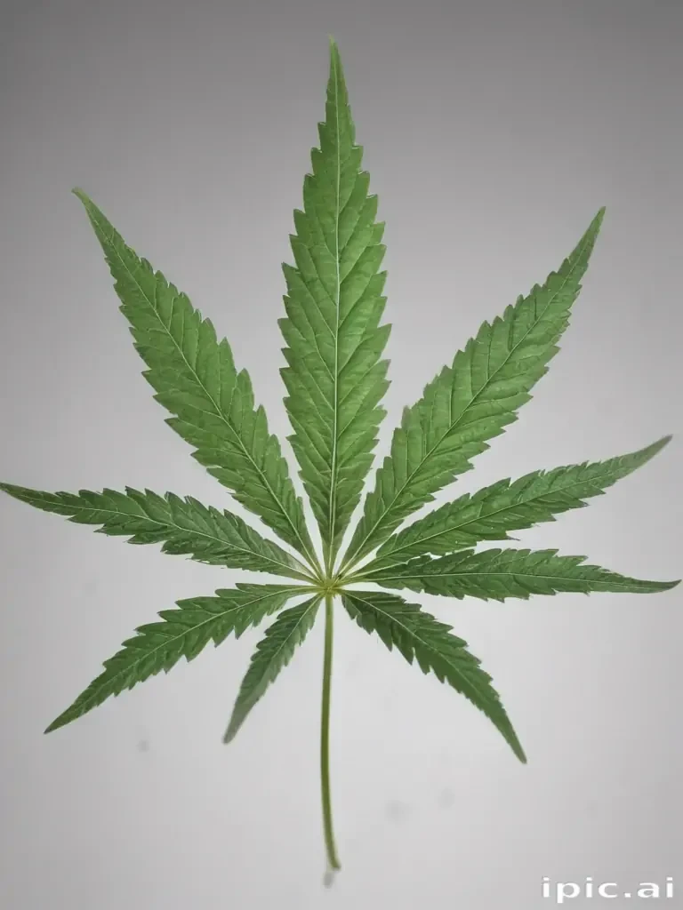 marijuana leaf transparent background