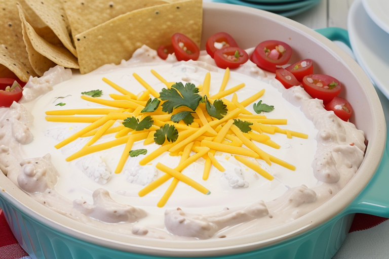 taco dip with cottage cheese