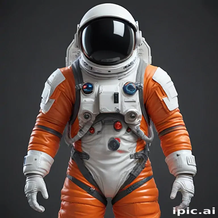 cartoon transparent astronaut suit