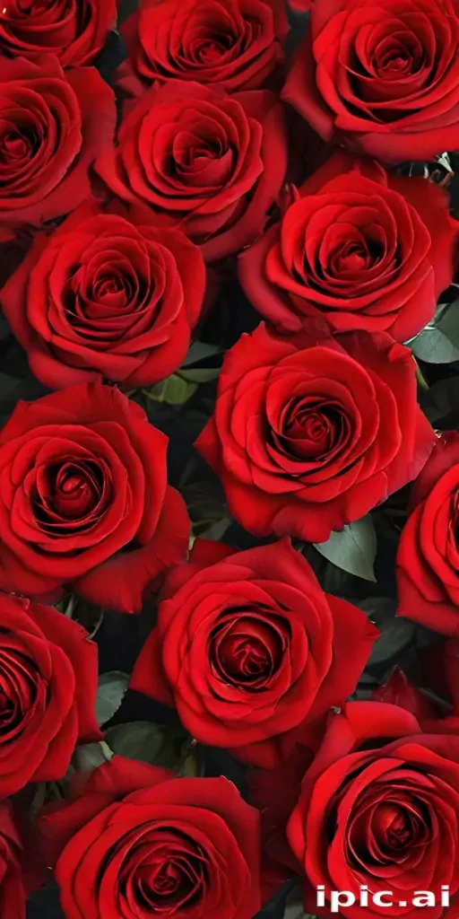 red rose background