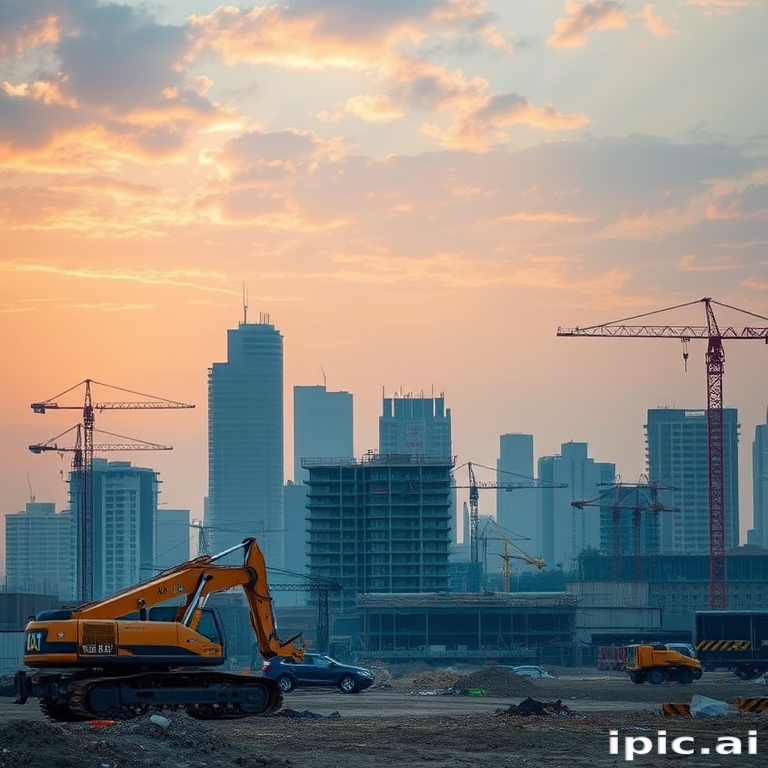 construction site background