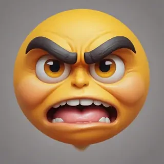 angry emoji