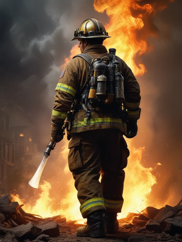 wallpaper fireman