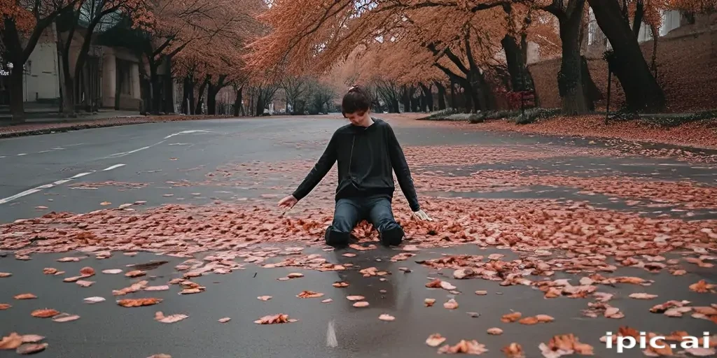 aesthetic falling