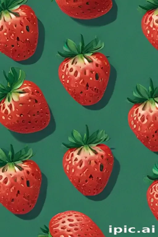 aesthetic strawberry wallpaper