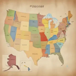 u.s. map