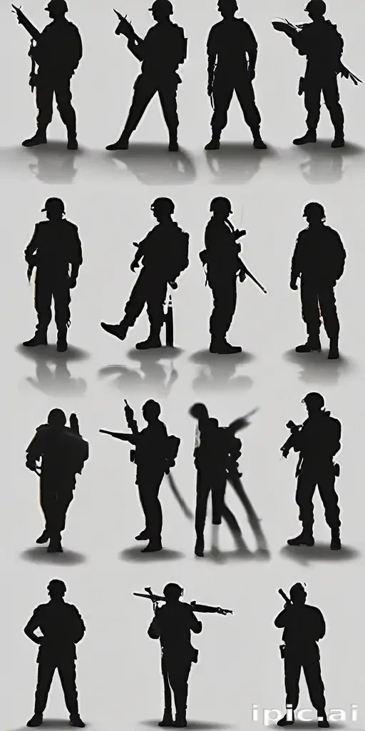 soldier silhouette png