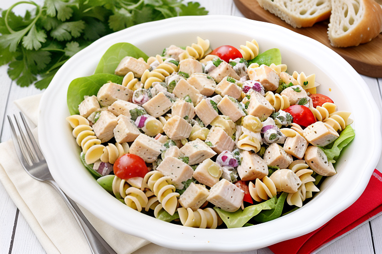 chicken salad chick pasta salad