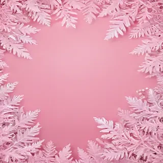 pink winter background
