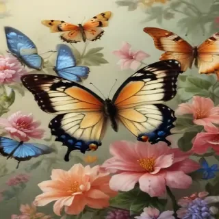 beautiful butterflies wallpaper