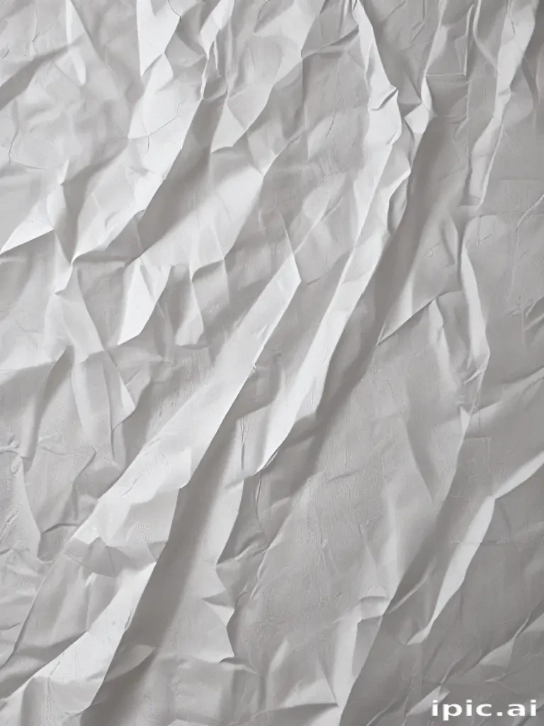 wrinkled paper