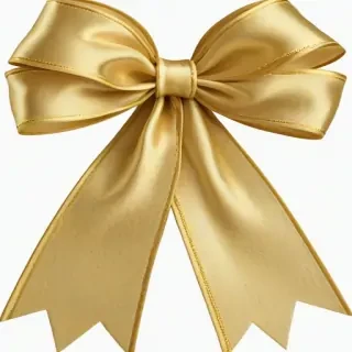 gold ribbon png