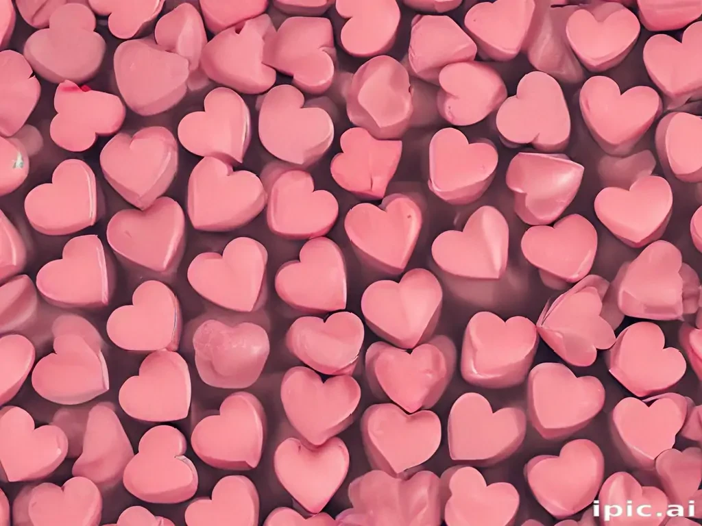 heart background aesthetic