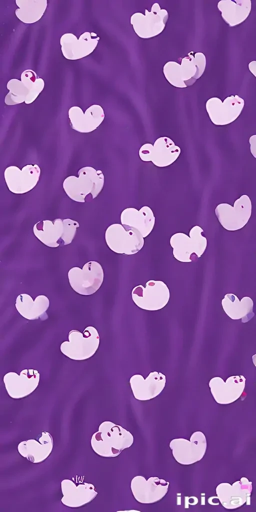cute purple background