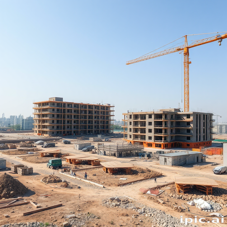 construction site background
