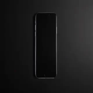 black background phone