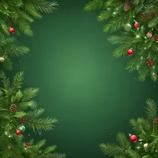 green christmas background