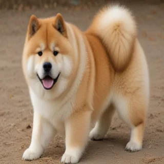 akita chow dog breed