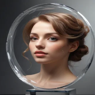 aesthetic transparent