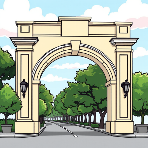archway clipart