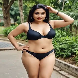desi bikini aunty