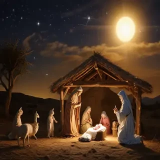 free nativity scene background images