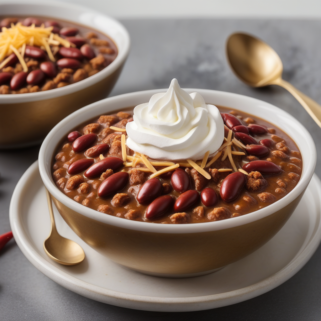 what dessert goes with chili