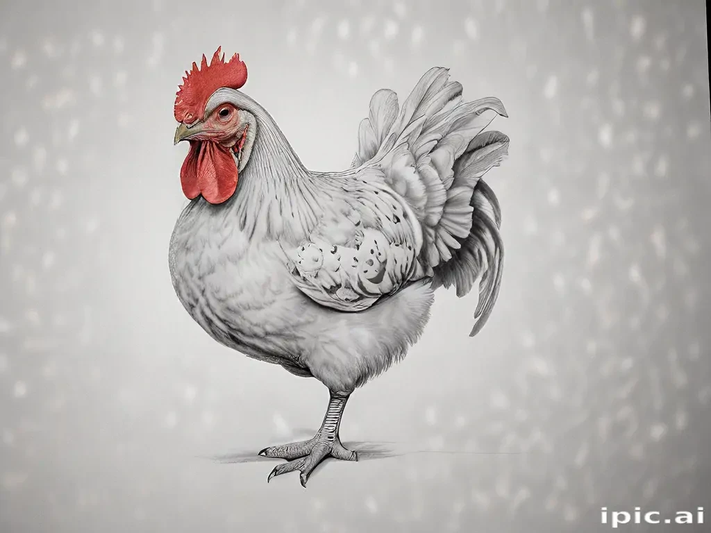 chicken drawing