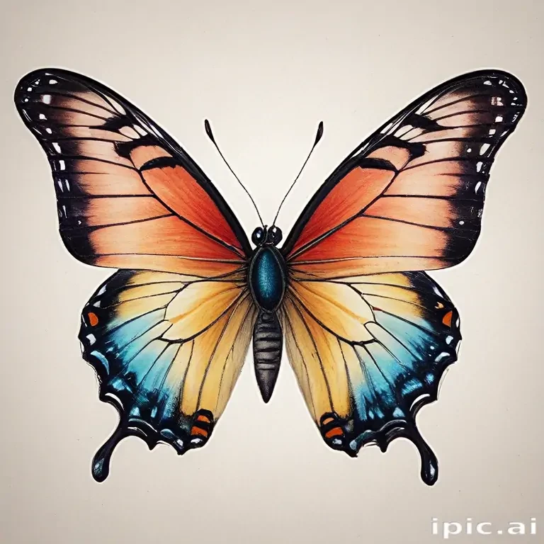 butterfly images to draw