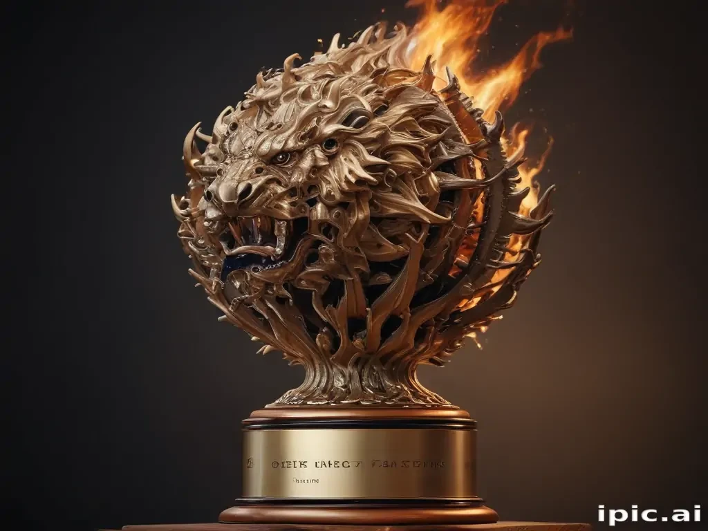 trophy drawing