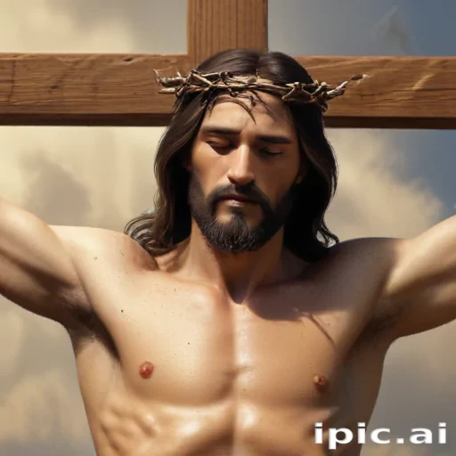 image of jesus on the cross