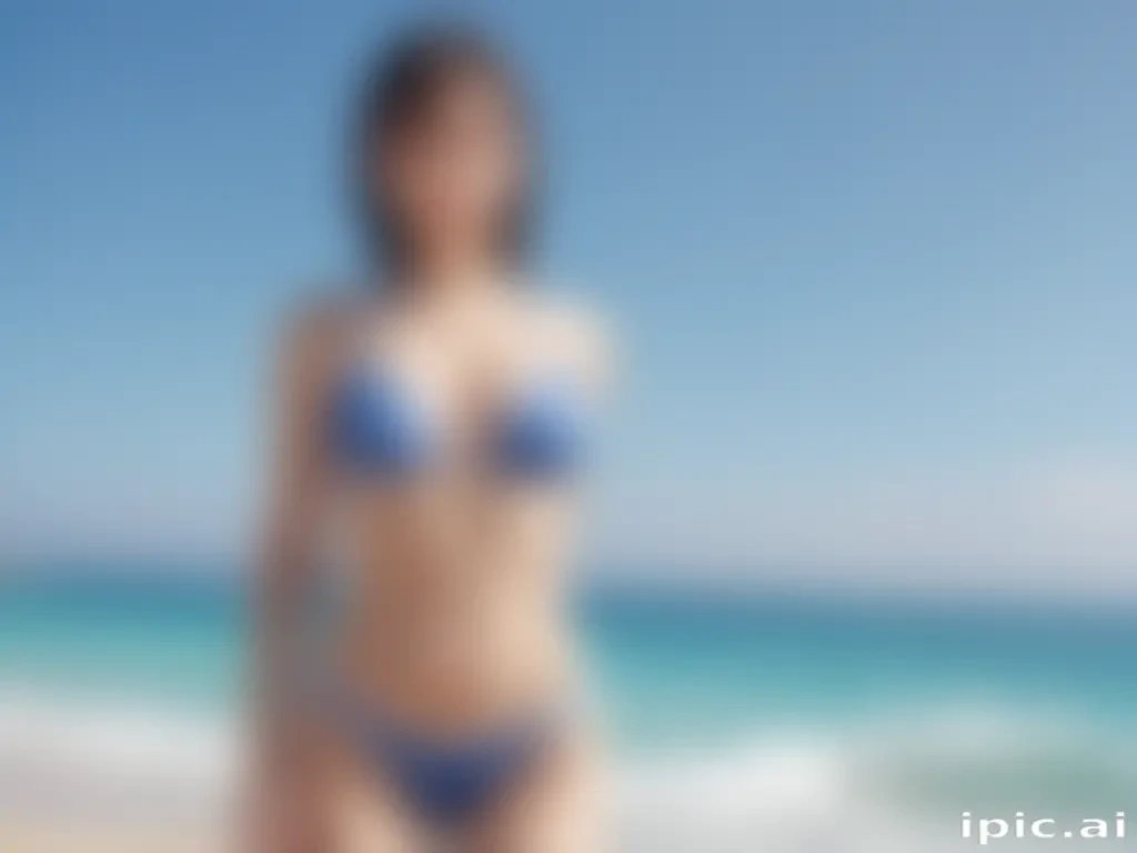 ai girl in bikini