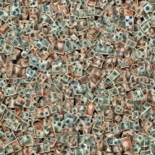 money with transparent background