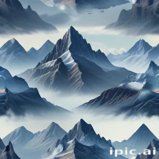 transparent mountains
