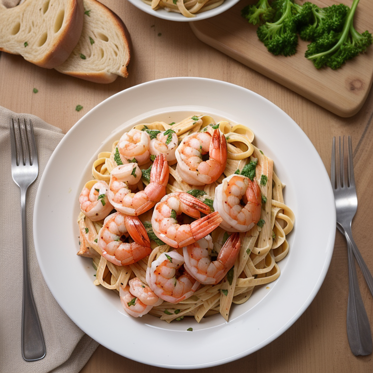 cajun chicken and shrimp pasta alfredo