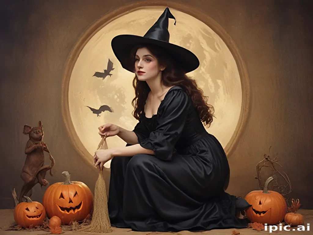 vintage witch images