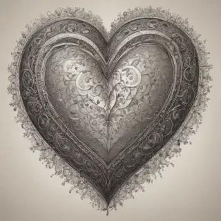 hand drawn heart