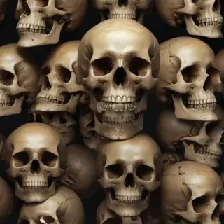 skull background