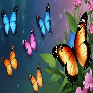 beautiful butterflies wallpaper