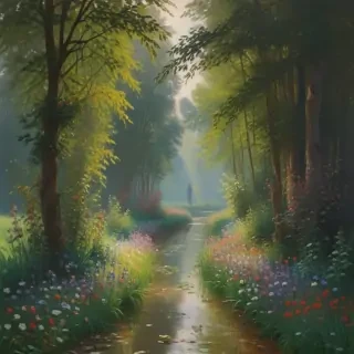 monet paintings wallpaper