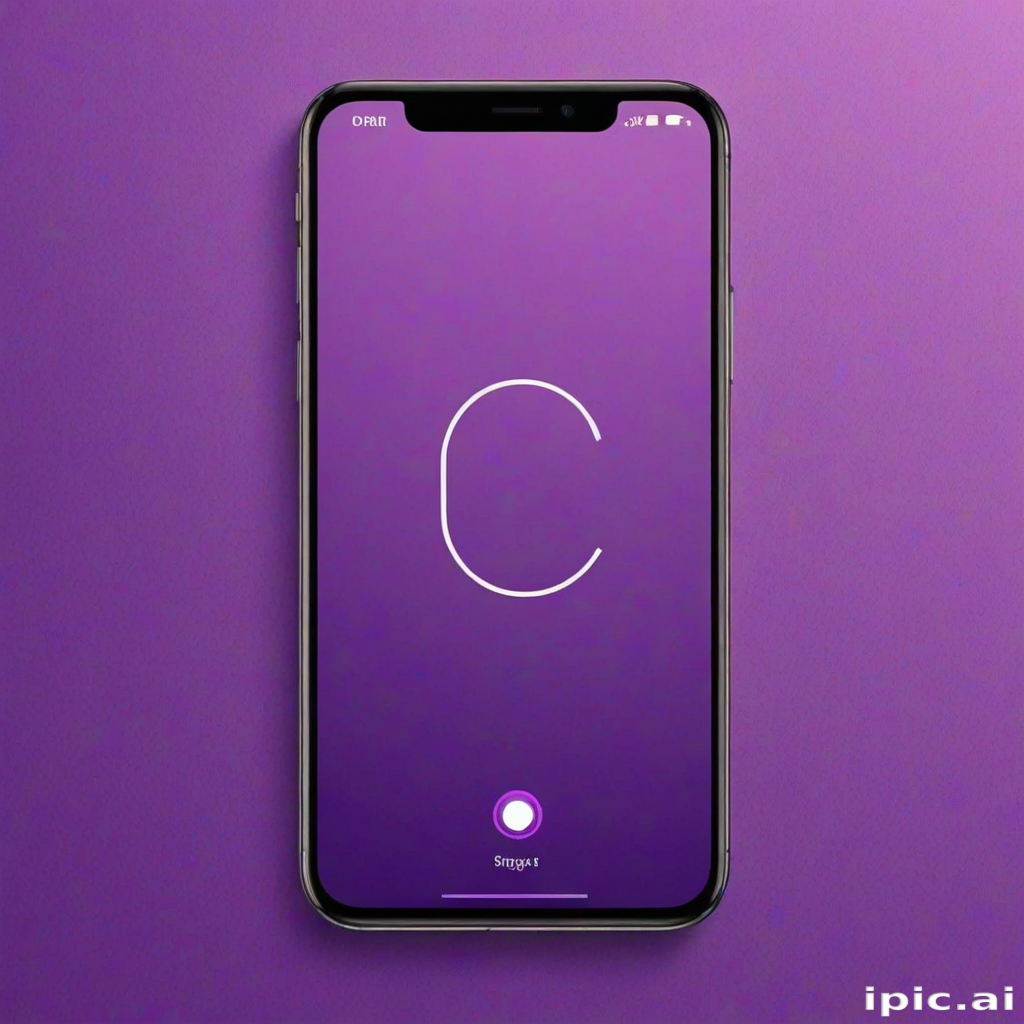 purple lockscreen
