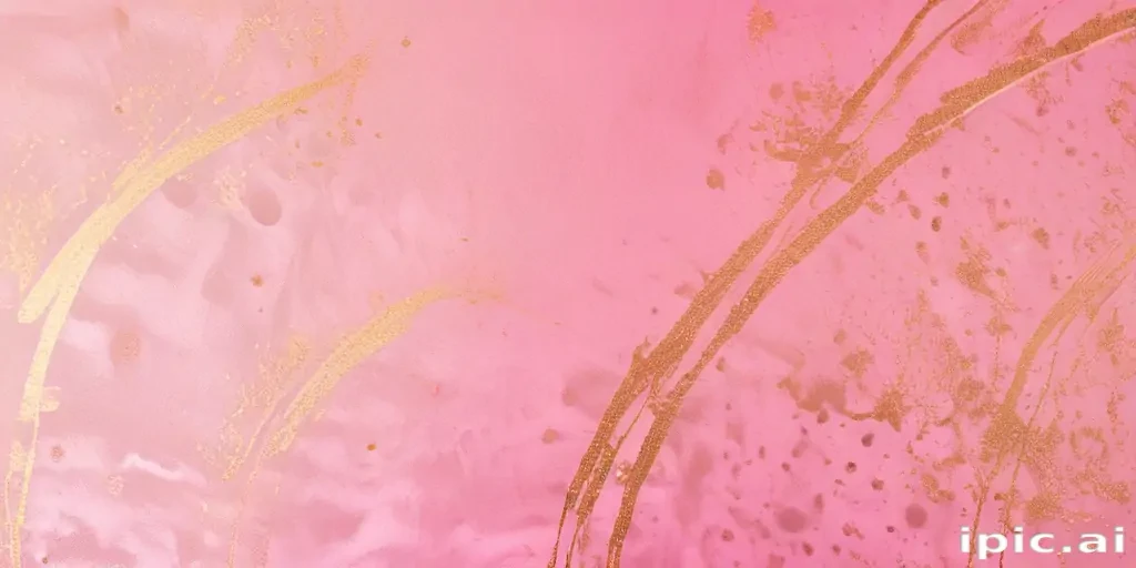 pink and gold background