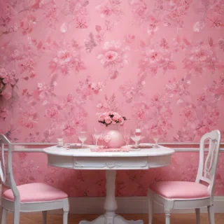 cute aesthetic pink wallpaper