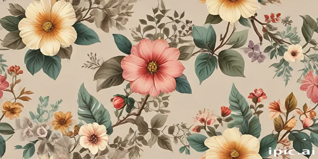 vintage flower png