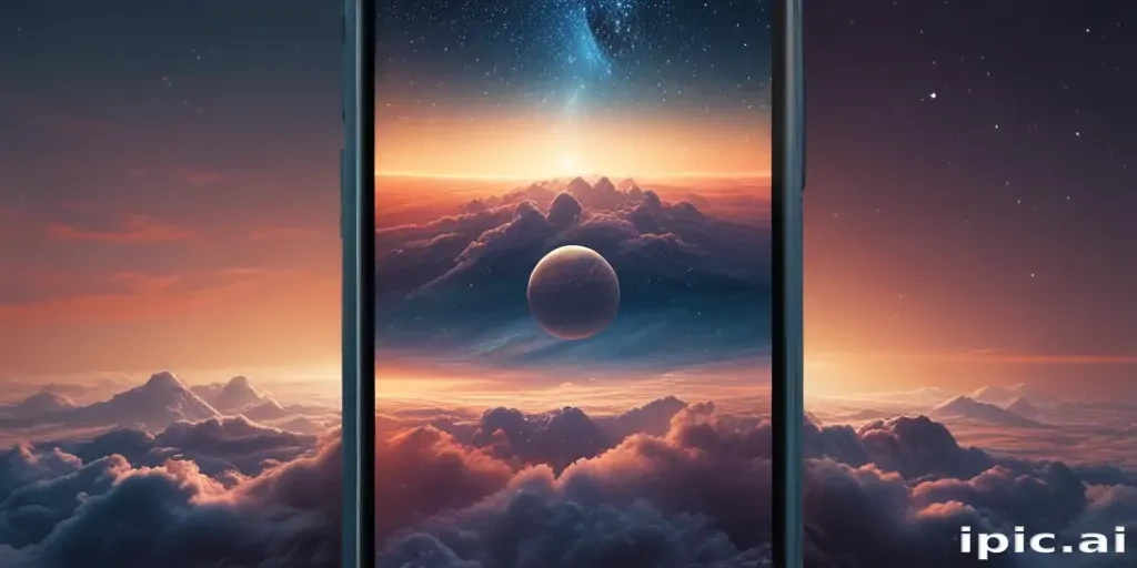 iphone universe wallpaper