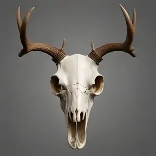 deer skull png