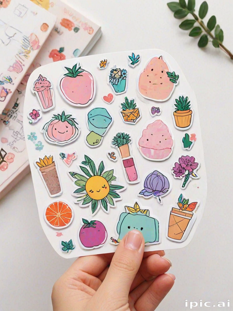 printable sticker aesthetic