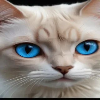 ojos azules cat breed