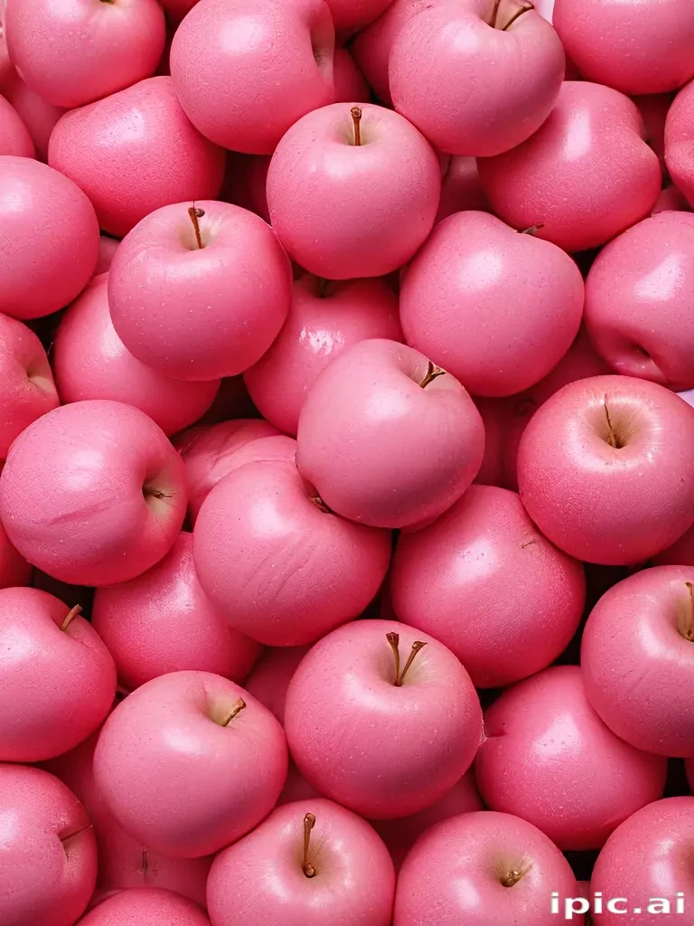 pink apple wallpaper